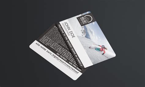 rfid chip skii tickets|rfid skiing.